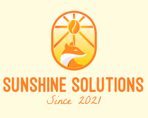 Sunlight - Sun Fox Coffee logo design