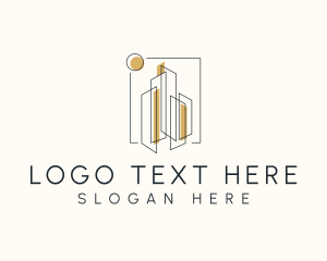 Property Developer - Building Contractor Architecture logo design