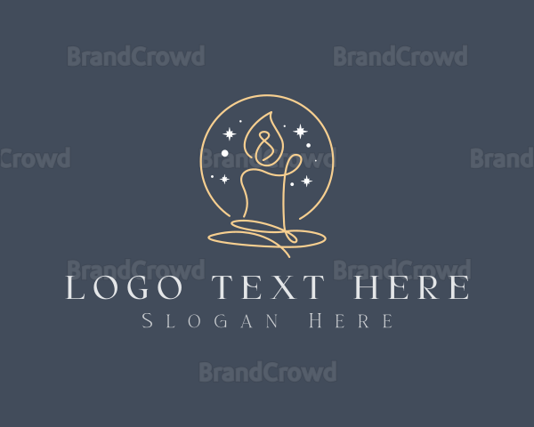 Starry Night Candle Logo