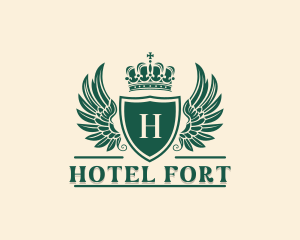 Royal Boutique Hotel logo design