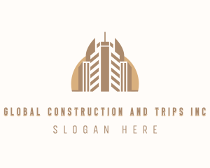 Skyscraper Building Property Logo