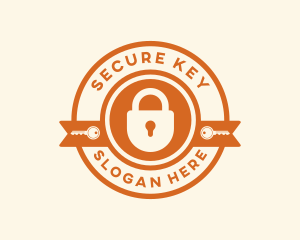 Lock Key Maker logo design