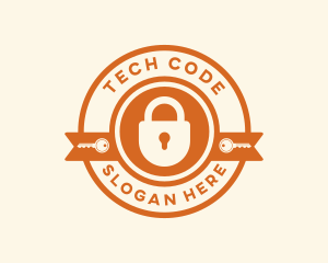 Code - Lock Key Maker logo design
