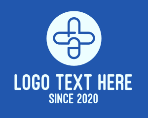 Drugstore - Blue Medical Drugstore logo design