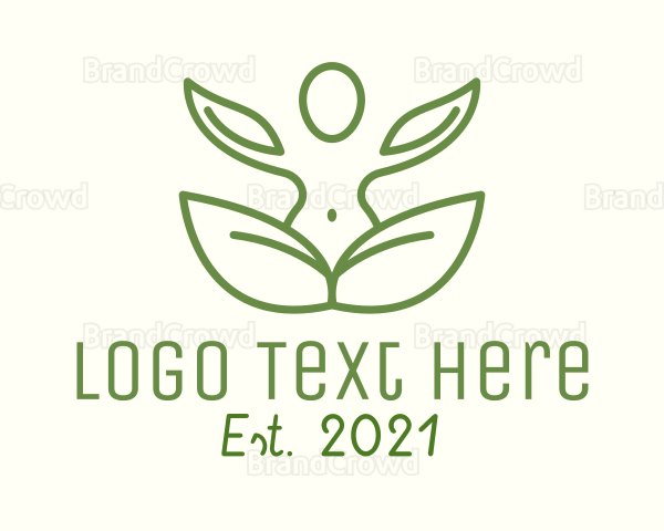 Green Leaf Yoga Logo