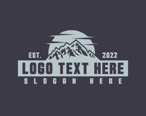 Himalayas - Summit Mountain Explore logo design