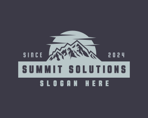 Summit Mountain Explore logo design