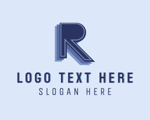 Business Company Letter R Logo