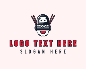 Dining - Ninja Sushi Dining logo design