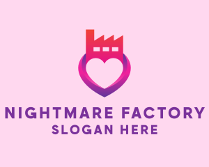 Heart Love Factory logo design