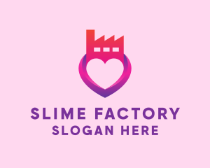 Heart Love Factory logo design