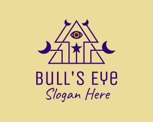 Celestial Psychic Eye logo design