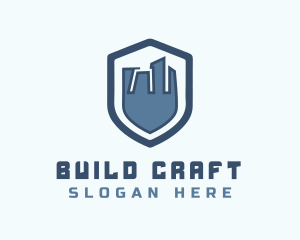 Shield Building Property logo design