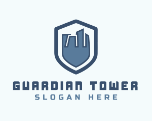 Shield Building Property logo design