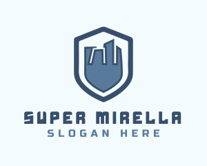 Skyscraper - Shield Building Property logo design