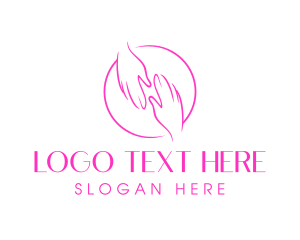 Gesture - Minimalist Nail Spa logo design