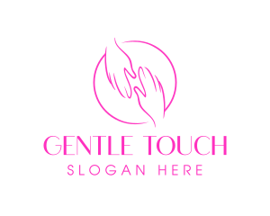 Minimalist Nail Spa logo design