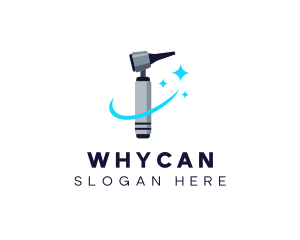 Medicine - Medical Otoscope Instrument logo design