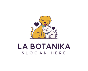 Veterinary Animal Pet Care Logo