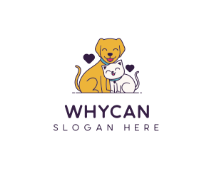 Veterinary Animal Pet Care Logo