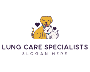 Veterinary Animal Pet Care logo design