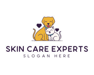 Veterinary Animal Pet Care logo design