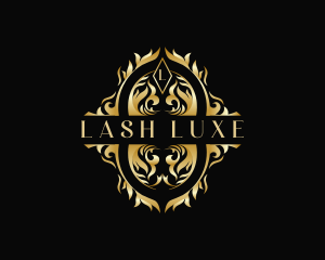 Luxury Ornament Wreath logo design