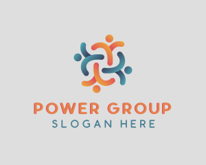 Group - People Group Foundation logo design