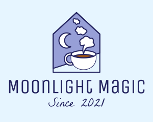 Midnight - Night Coffee Cafe logo design