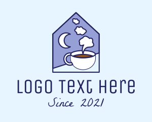 Cafe - Night Coffee Cafe logo design