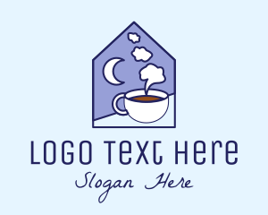 Night Coffee Cafe Logo