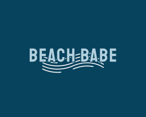 Sea Beach Resort logo design