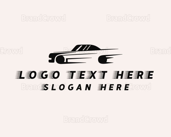 Fast Sports Car Logo