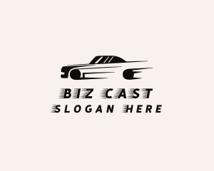 Fast Sports Car Logo