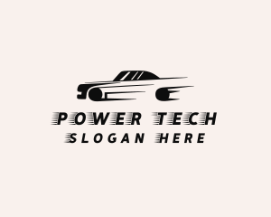 Fast Sports Car Logo