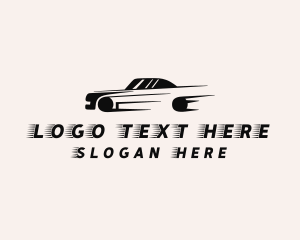 Car - Abstract Sports Car logo design