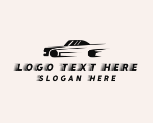 Fast Sports Car Logo