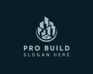 Architect Building Realty logo design