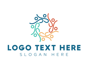 Conference - Colorful People Group logo design