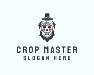 Hat Skull Man  logo design