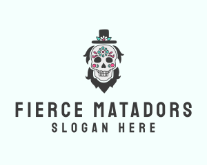 Hat Skull Man  logo design