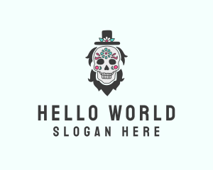 Hat Skull Man  logo design