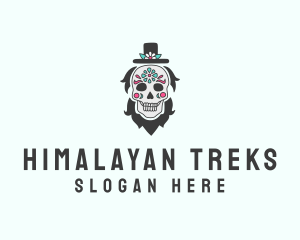 Hat Skull Man  logo design