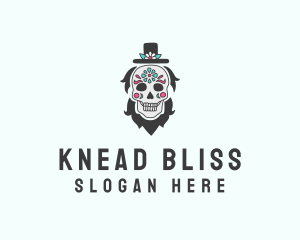 Hat Skull Man  logo design