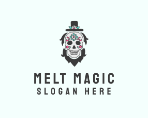 Hat Skull Man  logo design