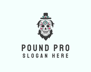 Hat Skull Man  logo design