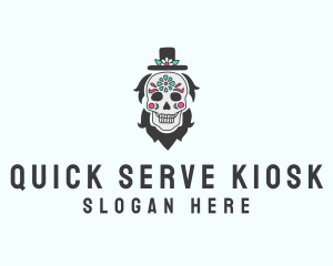 Hat Skull Man  logo design