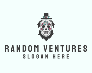 Hat Skull Man  logo design