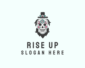 Hat Skull Man  logo design