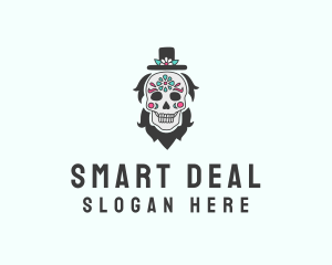 Hat Skull Man  logo design